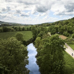 Flussradwege im Süden ganz oben | Radeln am Fluss