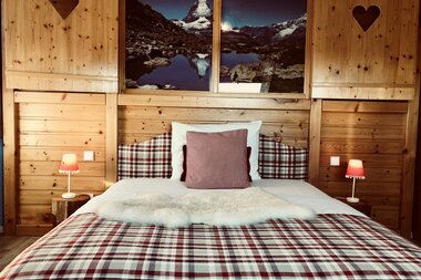 Hotelzimmer  - Motto - Zermatt