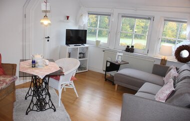 Ferienidyll Aumühle in Rot am See: Wohn-Esszimmer in der Ferienwohnung Wiesengrund | © Hohenlohe Schwäbisch Hall