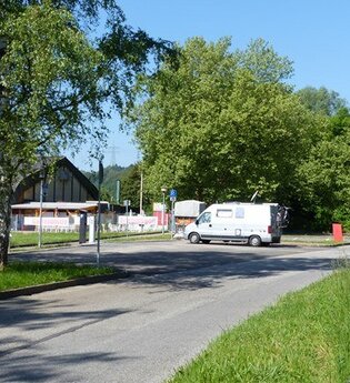 Wohnmobilstellplatz am Enztalradweg | © Land der 1000 Hügel - Kraichgau-Stromberg