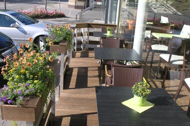 Café Bäckerei Schäfer Außenansicht | © Birgit Schäfer