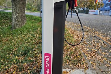 Radservice-Punkt in Ingelfingen mit Werkzeug | © Touristikgemeinschaft Hohenlohe e. V. | Landratsamt Hohenlohekreis
