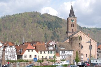 Evangelische Michaelskirche und Katholische Kirche St. Johannes Nepomuk Eberbach | © Andreas Held
