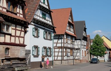 Fachwerkhäuser Kraichtal-Münzesheim | © Land der 1000 Hügel - Kraichgau-Stromberg