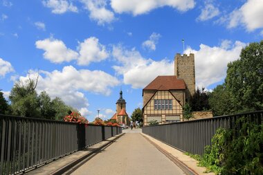 Grafenburg mit Burgmuseum auf der Neckarinsel Lauffen a.N. | HeilbronnerLand | © Stadtverwaltung Lauffen a.N.