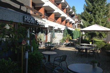 Terrasse Hotel-Restaurant Sonne Talheim | HeilbronnerLand | © Hotel-Restaurant Sonne Talheim