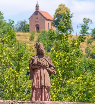 Ort des Glücks - AUSSICHTSPUNKT DREIFALTIGKEITSKAPELLE REICHOLZHEIM | © Liebliches Taubertal