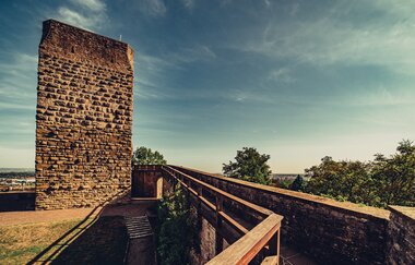 Roter Turm mit Wehrgang | © Stadt Bad Wimpfen