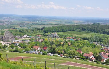 Blick auf den Erlebnispark Tripsdrill | © BM Vogl | Gemeinde Cleebronn