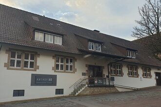 Gebäude der WG in der Amthofanlage