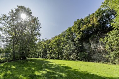 Felswände bei Eschenau im Bühlertal | © Hohenlohe + Schwäbisch Hall Tourismus e. V.