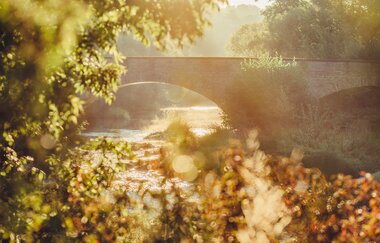 Etappe 4 - Historische Jagstbrücke bei Olnhausen | © Arbeitsgemeinschaft Kocher-Jagst-Radweg