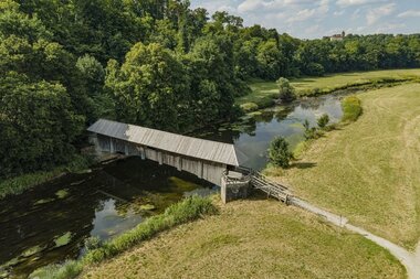 Ockenauer Steg bei Kirchberg an der Jagst | © Hohenlohe + Schwäbisch Hall Tourismus e. V.