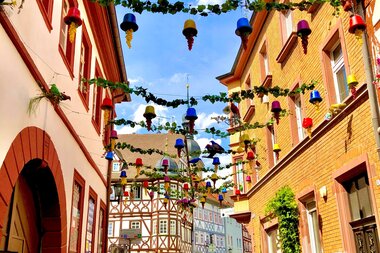 Marienstraße in der Altstadt von Lauda | © Stadt Lauda-Königshofen
