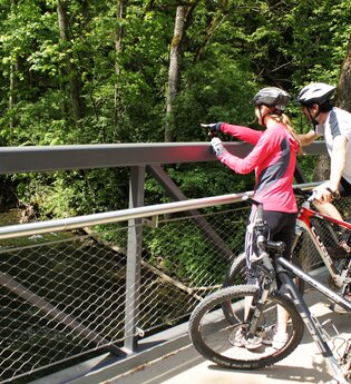 Ohrntalradweg zwischen Öhringen und Kochertal | © Touristikgemeinschaft Hohenlohe e. V. | Stadt Öhringen