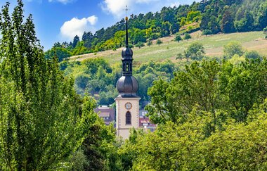 Wein-Radreise 5. Etappe: Wein im Rotsandstein | © Liebliches Taubertal