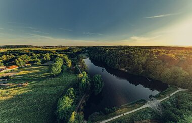 Naturpark Schwäbisch-Fränkischer Wald bei Wüstenrot | HeilbronnerLand | © Touristikgemeinschaft HeilbronnerLand